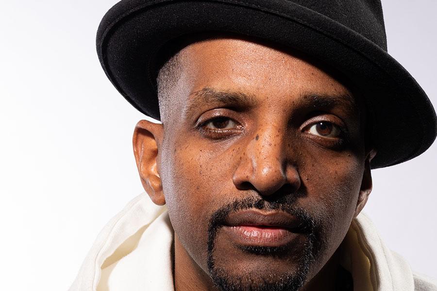 Close up portrait of J. Ivy