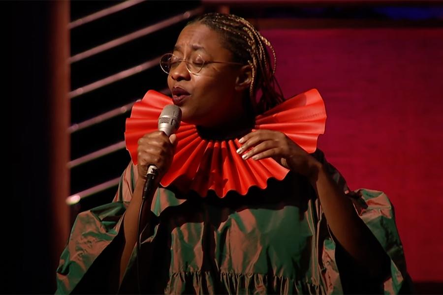 Cécile McLorin Salvant performing "Over the Rainbow" live at Jazz at Lincoln Center